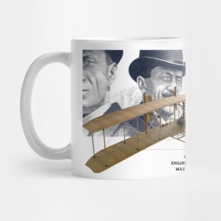 flyer 1 brothers aircraft design Mug